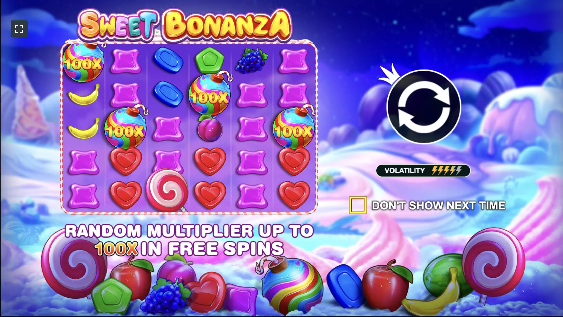 Play sweet bonanza slot